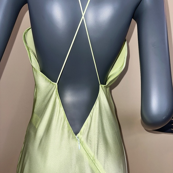 🎉🥂3 X's HP🥂🎉 ROSETTA GETTY BIAS CUT SLIP DRESS - Picture 15 of 16